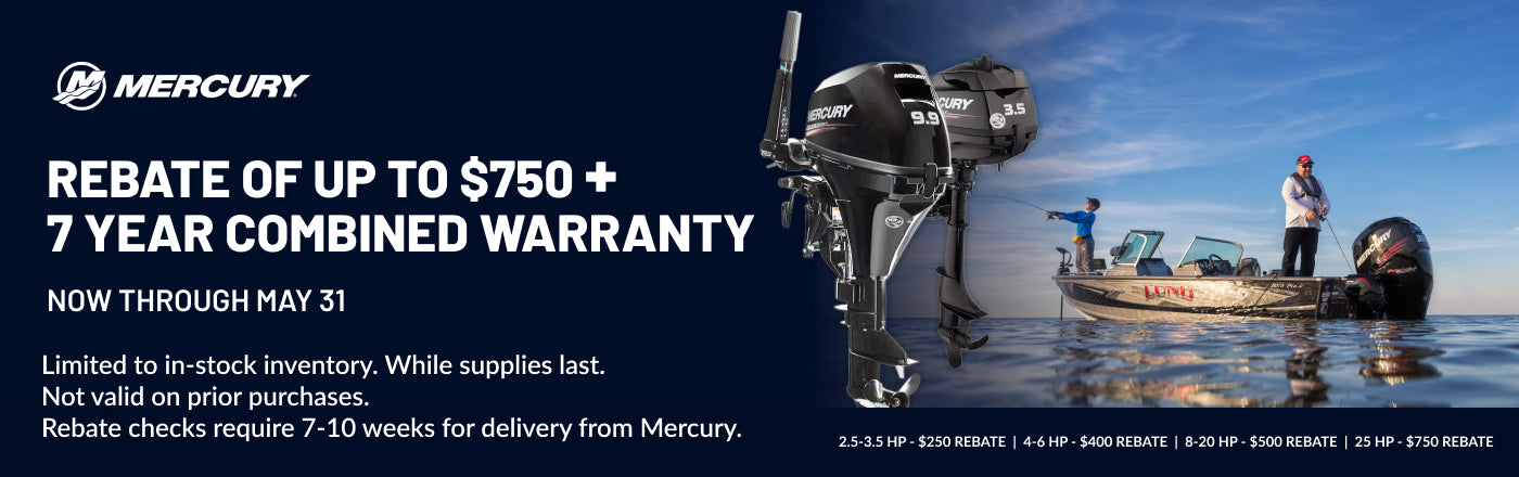 Mercury 20 HP Outboards