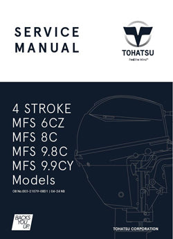 SERVICE MANUAL - TOHATSU- 8/9.8C EFI 4STR; 003-21079-0