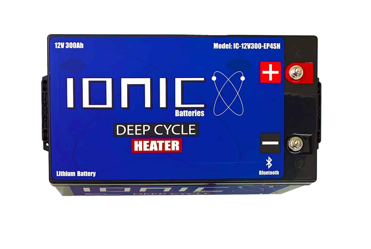 Lithium 12V 300Ah | LiFePO4 Deep Cycle Battery + Bluetooth + Heater