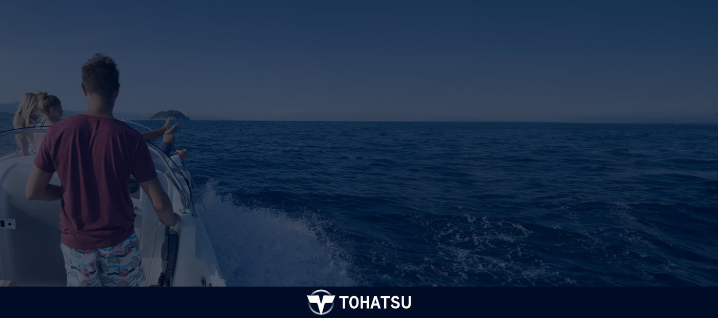 POWER YOUR SUMMER AND SAVE UP TO<br> $300 ON SELECT TOHATSU MOTORS