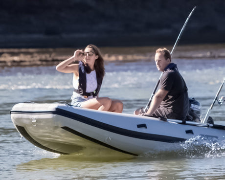 Takacat 340 S Inflatable Catamaran Gray Skiff/boat